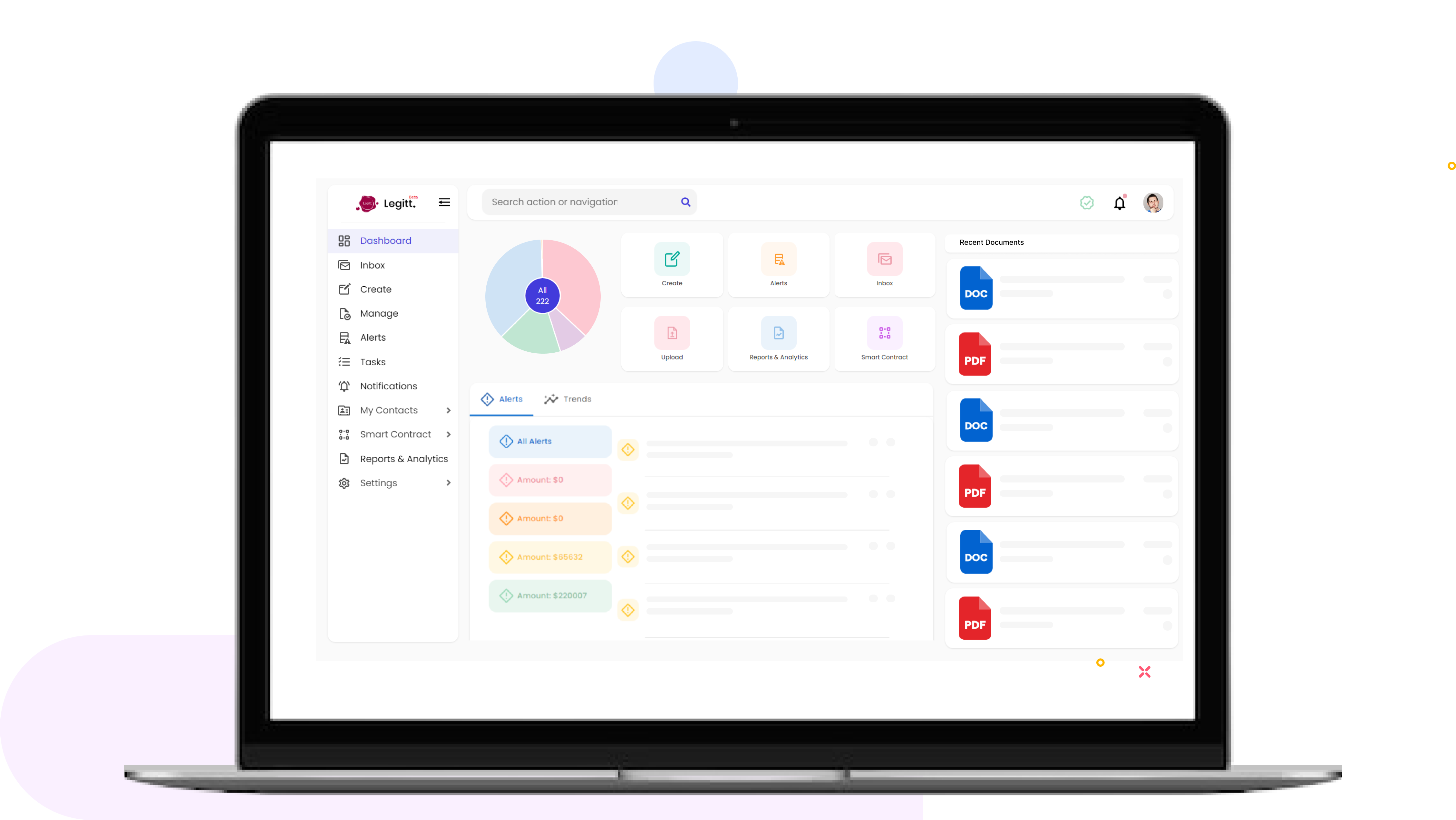 Legitt AI Contract Management Software 